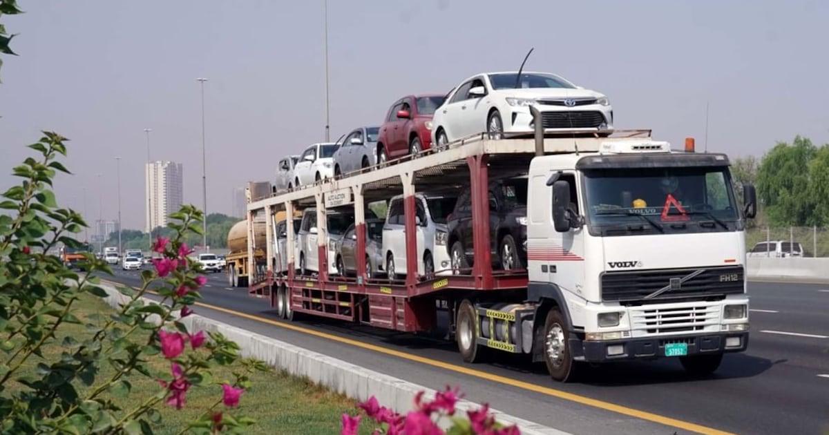 دبی از اول اکتبر تردد کامیون ها را در ساعات پیک ممنوع می کند