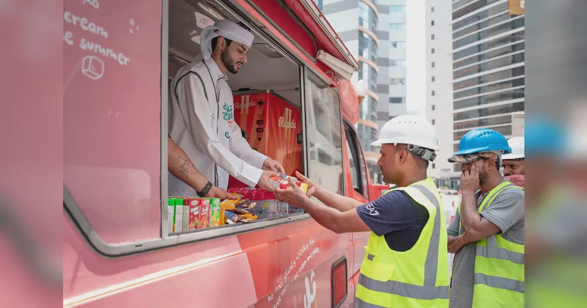Local Refrigerator Campaign in Dubai: A Cool Gift for Workers in the Intense Summer Heat