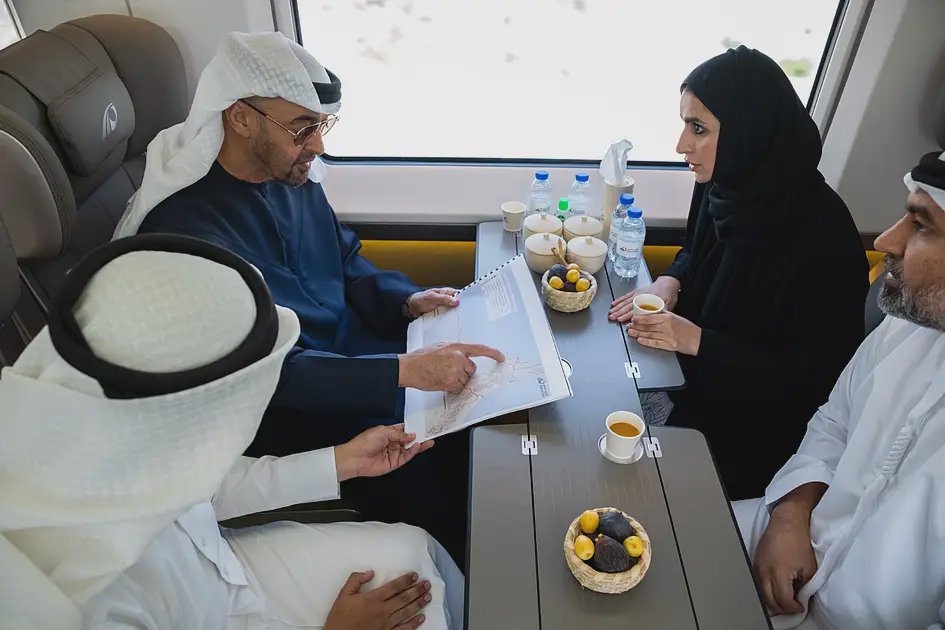 Sheikh Hamdan Opens Dubai's New Etihad Rail Station Ahead of Launch